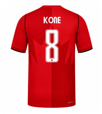 Kanada Ismael Kone #8 Replika Hemmatröja VM 2026 Kortärmad